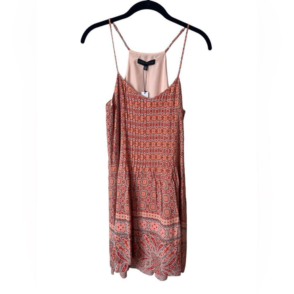 SANCTUARY Women’s spaghetti strap sleeveless razorback dress